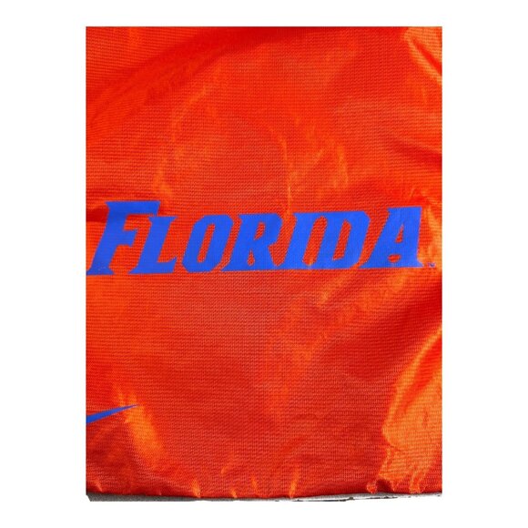 Nike Florida Gators Drawstring Bag Blue Orange Gym Bag Backpack Weekend Football - Picture 7 of 7